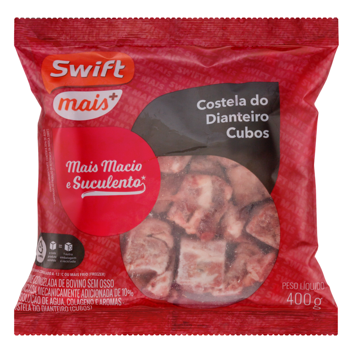 Cubos De Costela Swift Mais 400g Pão De Açúcar 5284