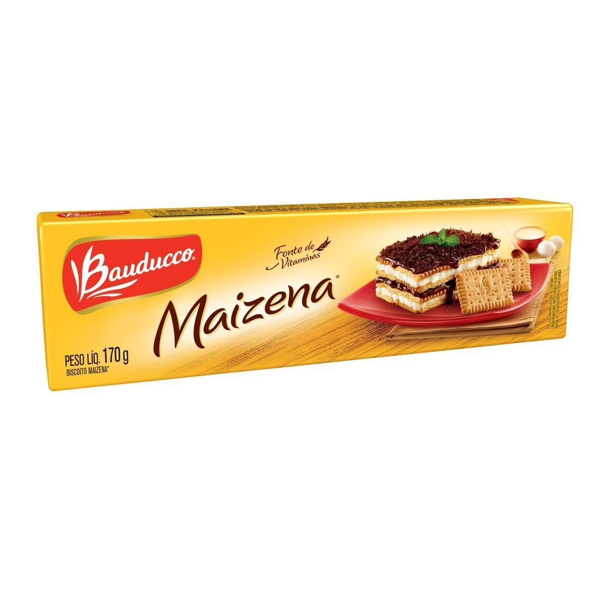 Biscoito Maizena 170g - Bauducco - Mercadoce - Doces, Confeitaria