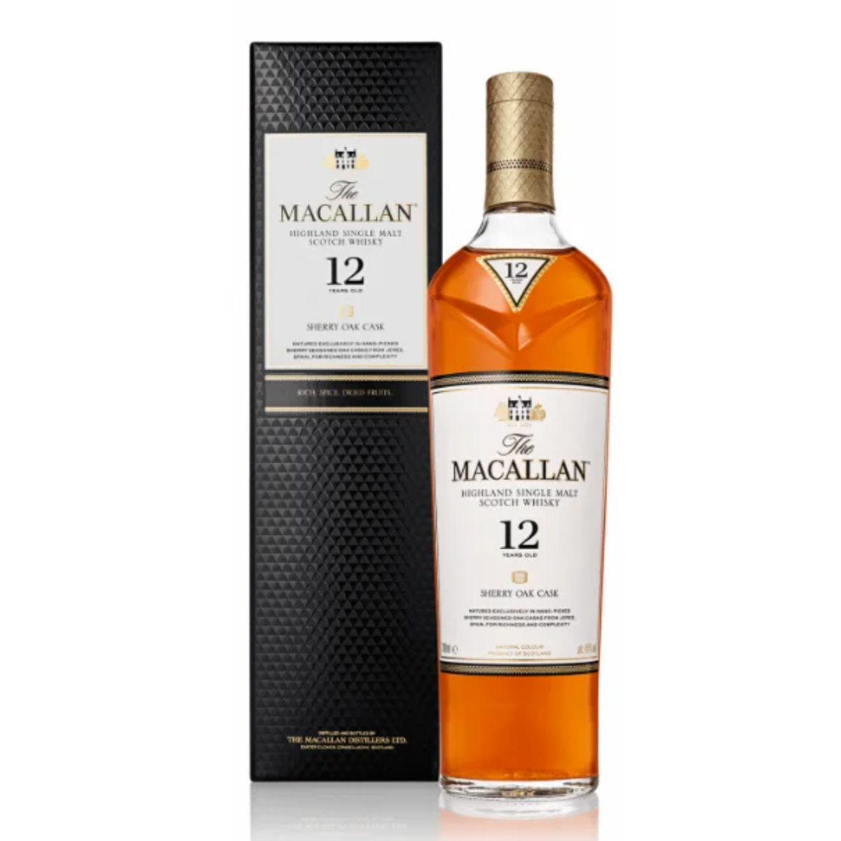 ウイスキー The Macallan 15 Year Old Double Cask 750 Whisky Macallan Double Cask 15 anos Single Malt 700ml | Amazon.com.br