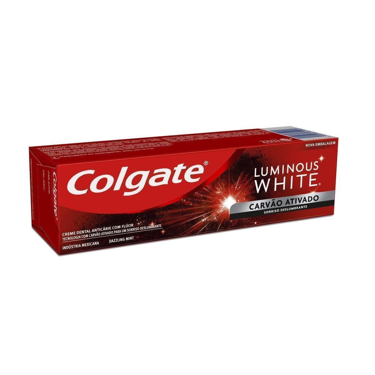 creme dental colgate luminous white advanced