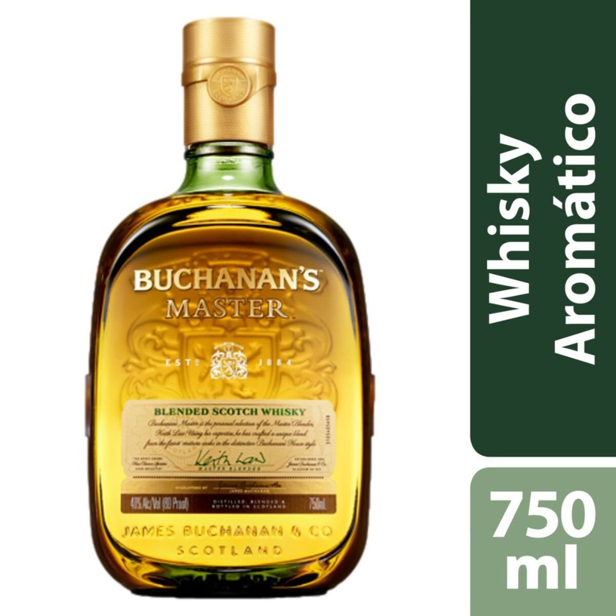 Buchanan's Whisky Escocês Blended Deluxe Garrafa 750Ml