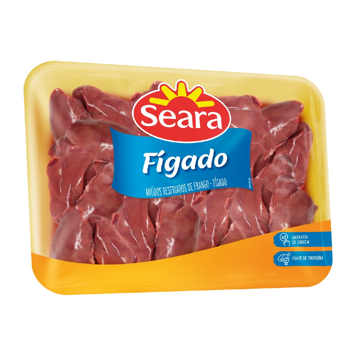 Figado de Frango Resfriado Rica - Bandeja de 500g - Compre Rica