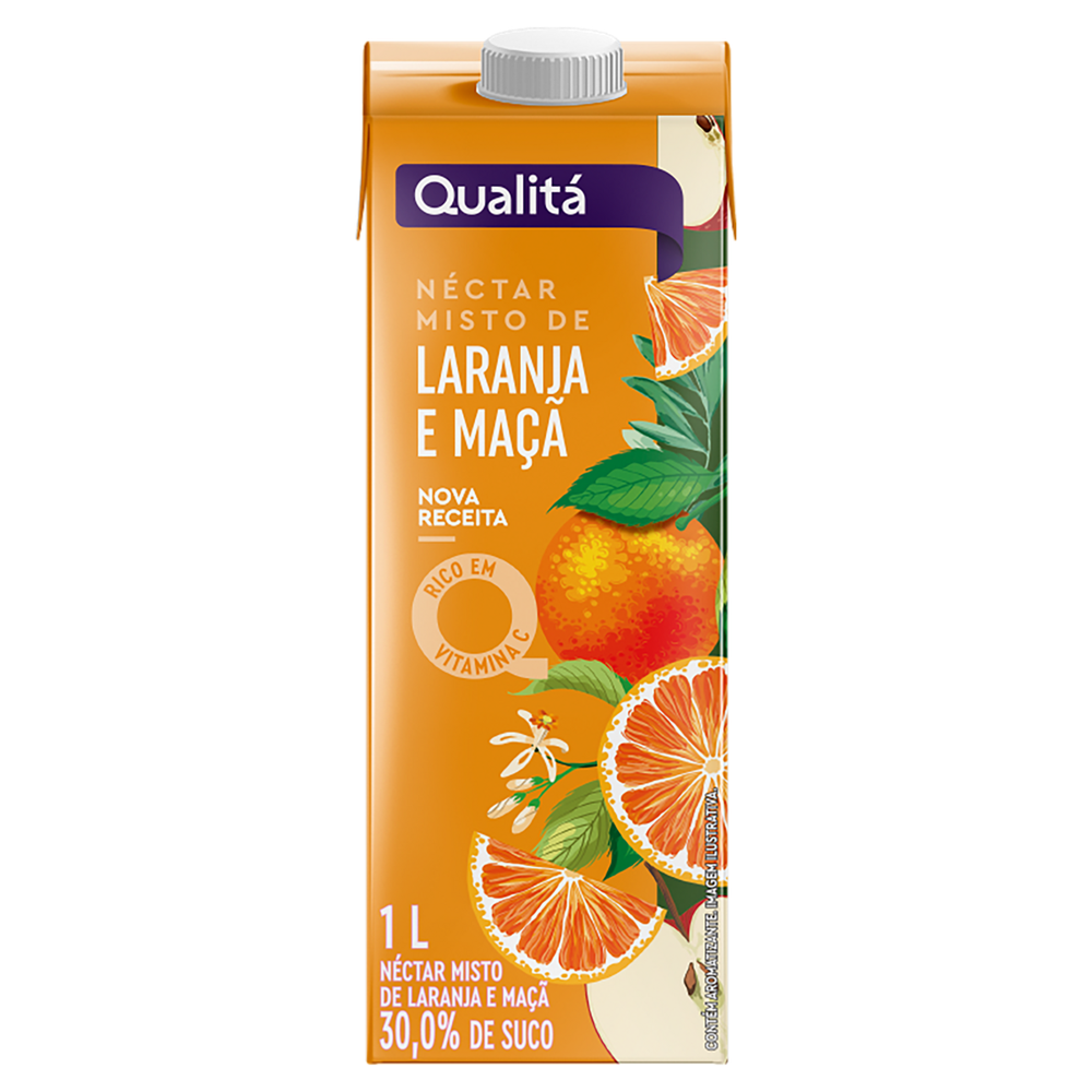 Qualitá Néctar de Laranja e Maçã