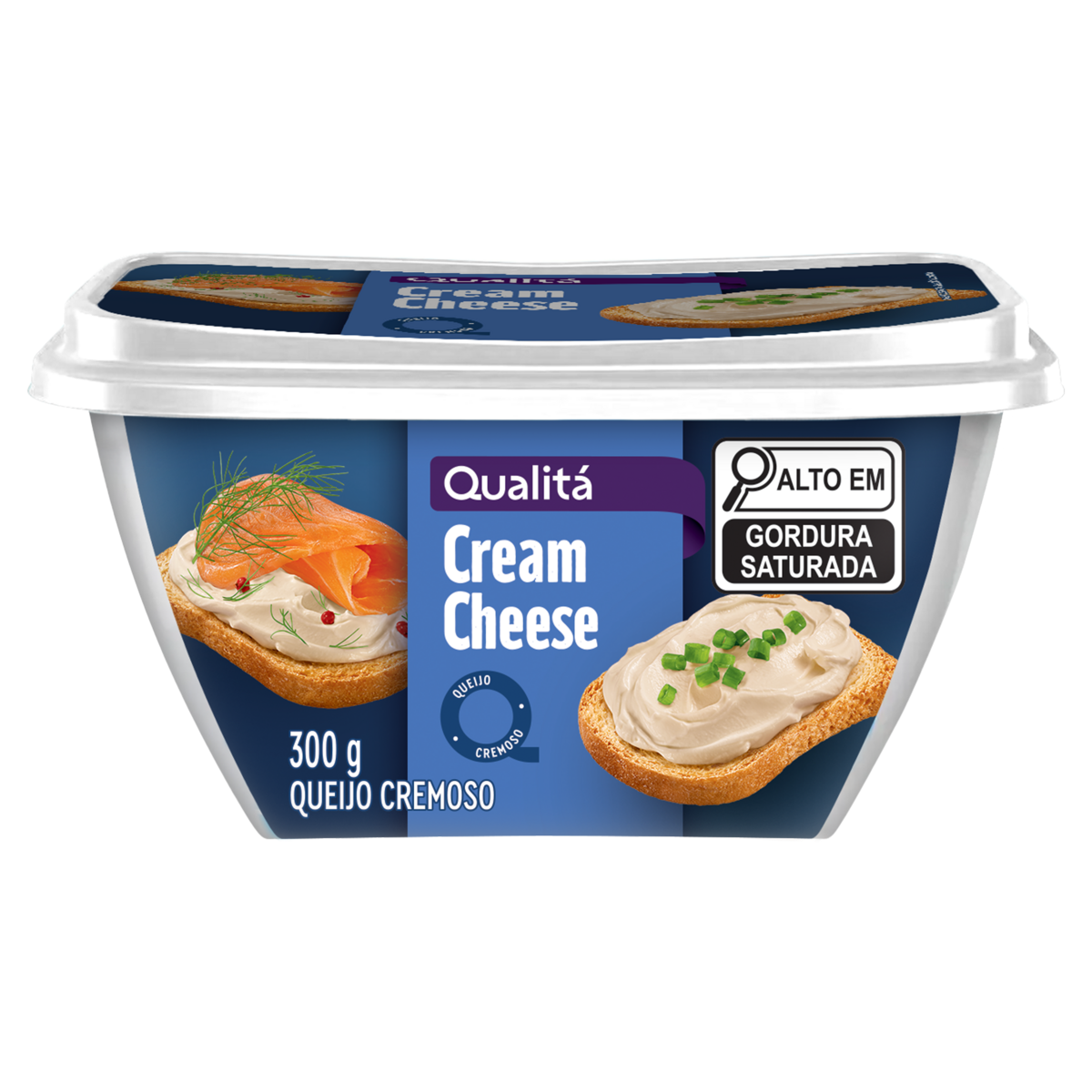 Cream Cheese Qualitá Pote 300g