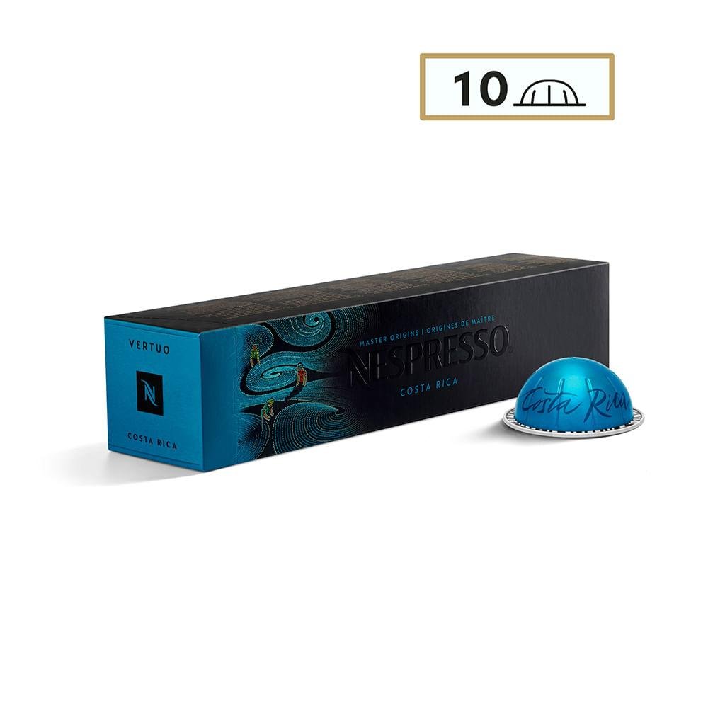 Cápsulas de Café Nespresso Vertuo Costa Rica 10 Cápsulas Pão de Açúcar