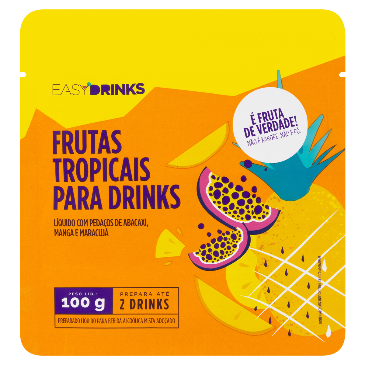 Easy Drinks Preparo de Frutas Frutas Tropicais
