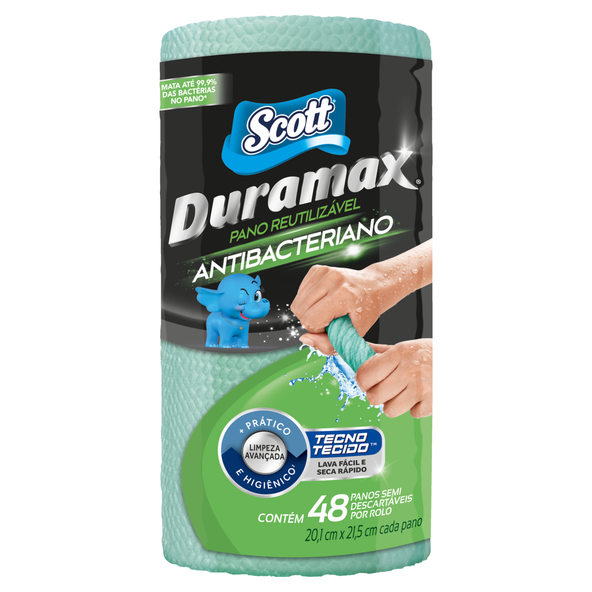 Pano Antibacteriano Scott Duramax 12x48