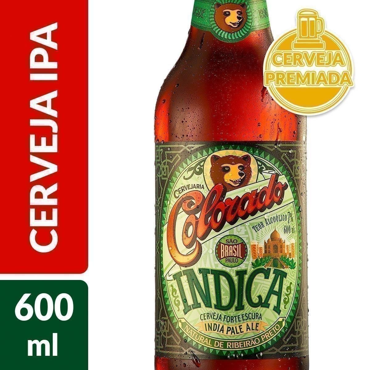 Cerveja India Pale Ale Indica Colorado Garrafa 600ml