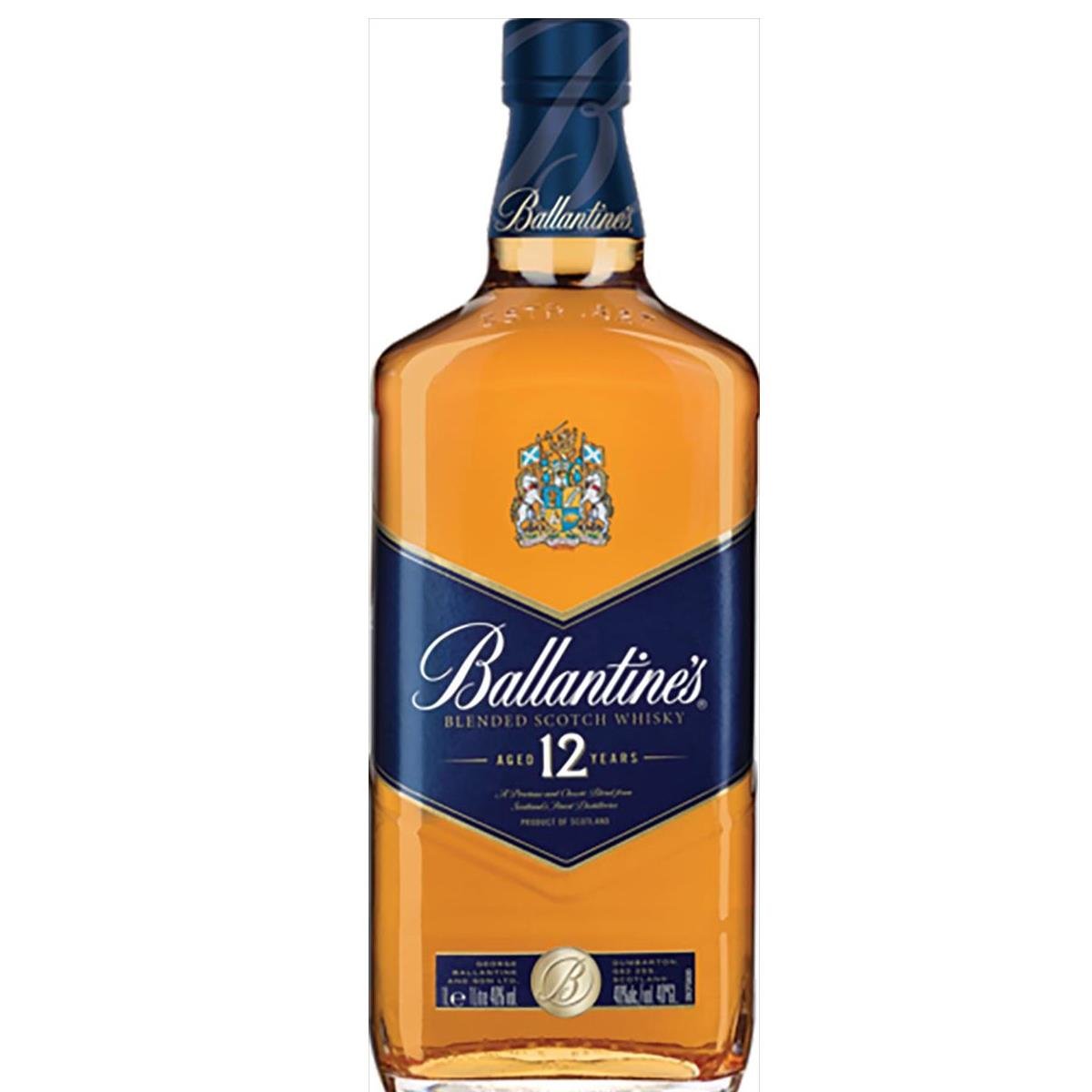 Whisky Ballantine's 12 anos Blended Escocês - 1 litro | Pão de Açúcar