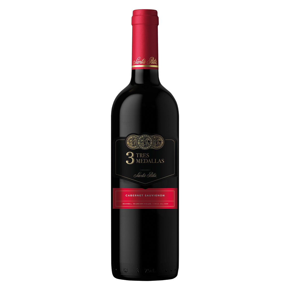 Vinho Tinto Chileno Tres Medalhas Cabernet Sauvignon 750ml