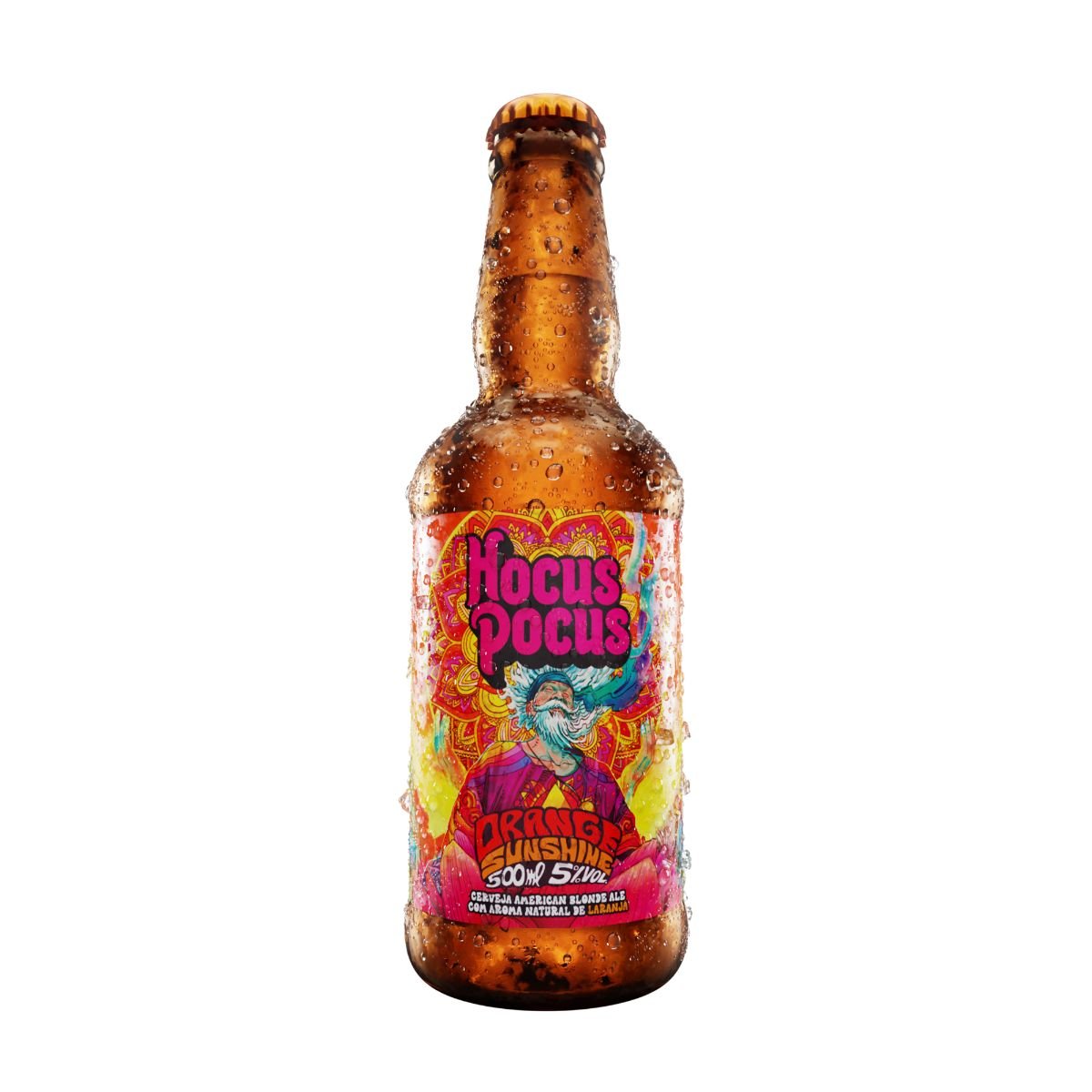 Cerveja Hocus Pocus Orange Sunshine Garrafa 500ml