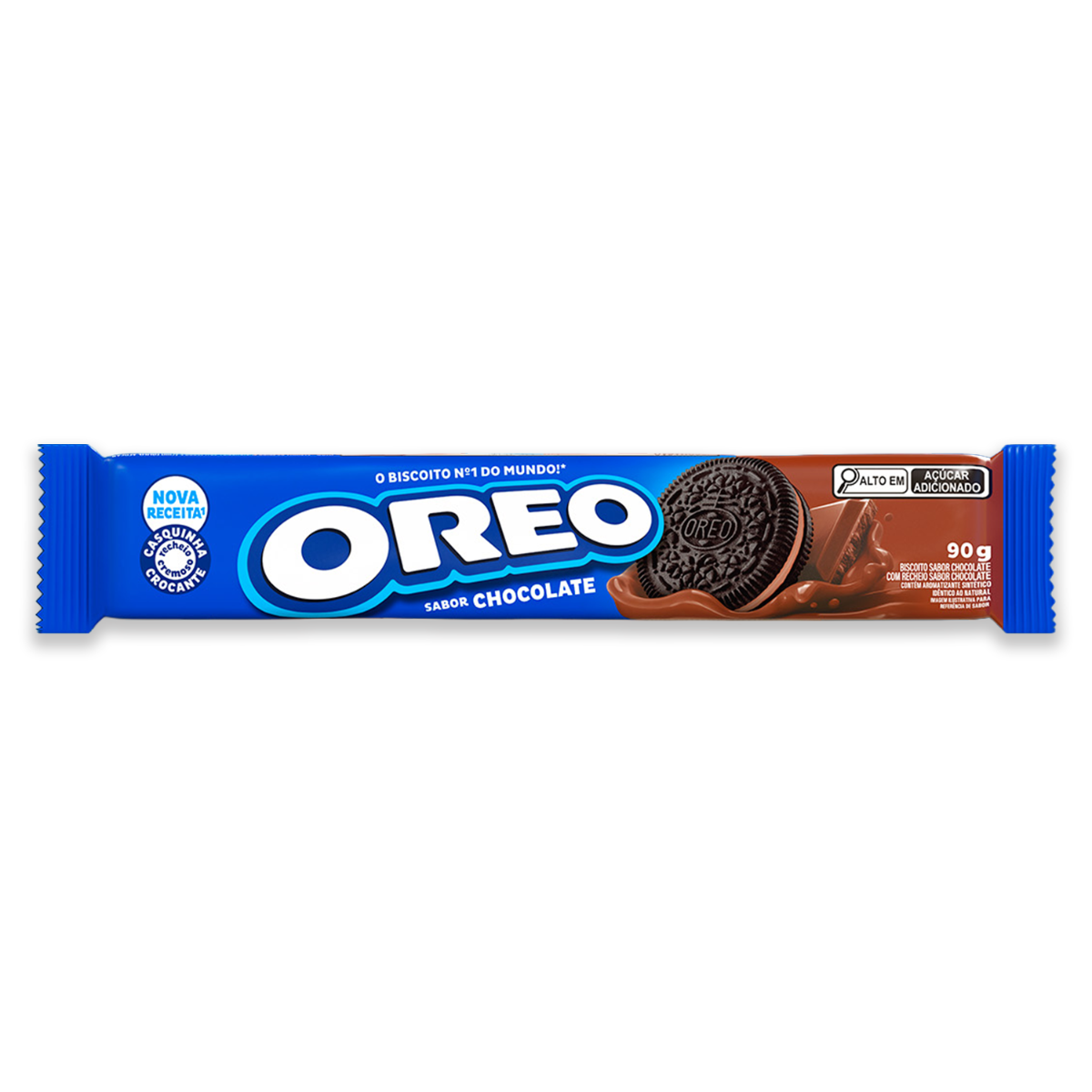 Biscoito Recheado Oreo Chocolate 90g