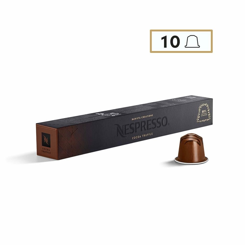 Cápsulas de Café Nespresso Cocoa Truffle 10 Cápsulas Pão de Açúcar