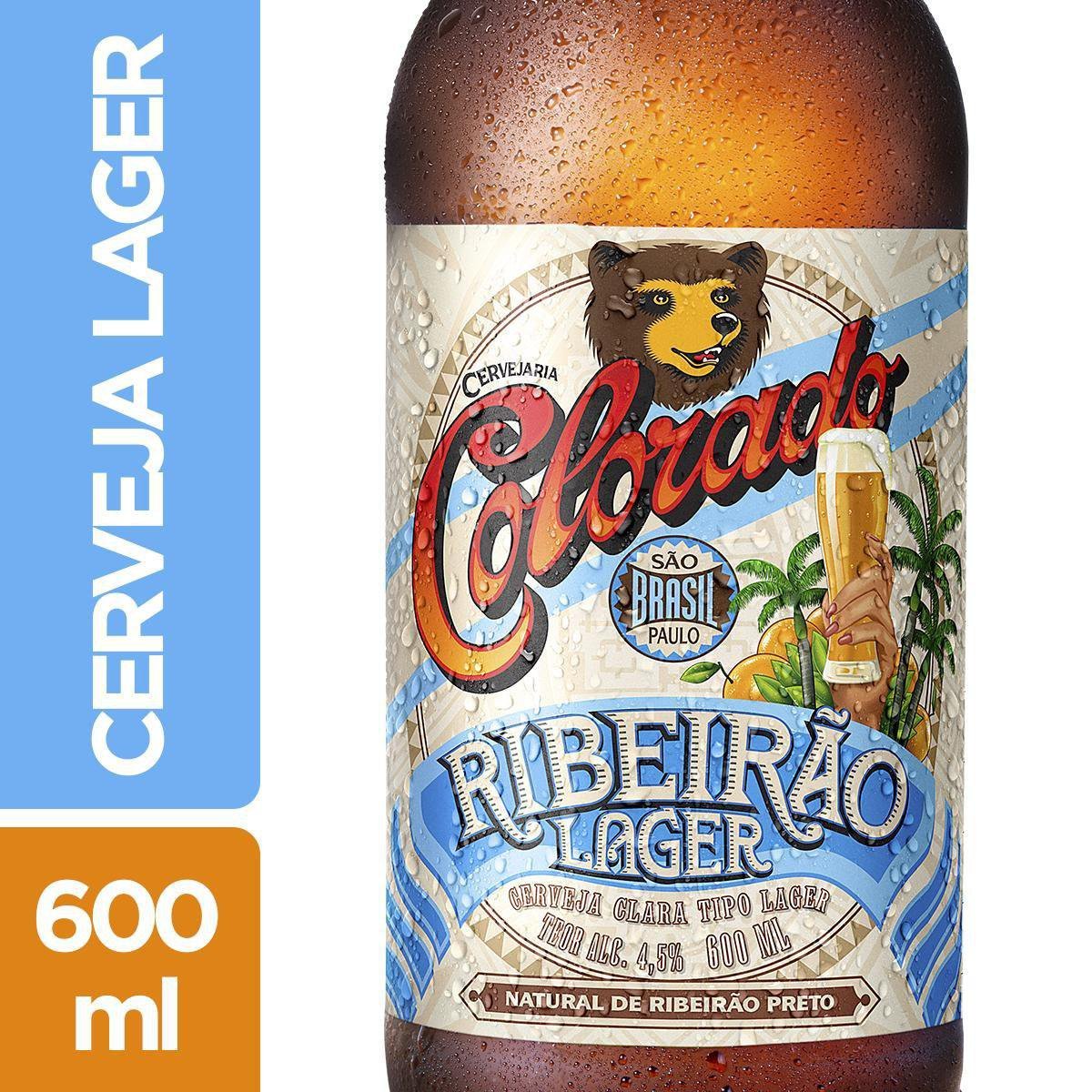 Cerveja Colorado Ribeirão Lager Garrafa - 600ml, Shopping