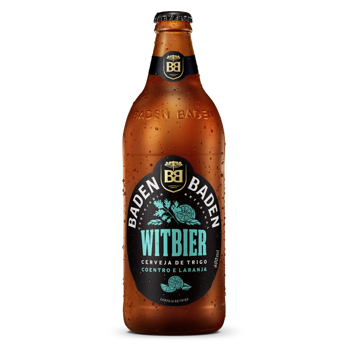Cerveja Witbier Coentro e Laranja Baden Baden Garrafa 600ml