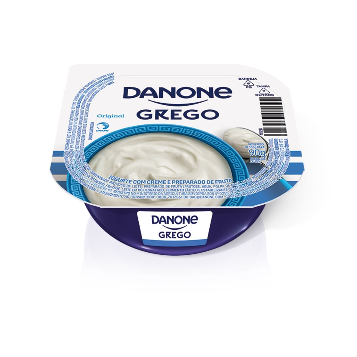 Iogurte Grego Tradicional Danone Pote 90g | Pão De Açúcar