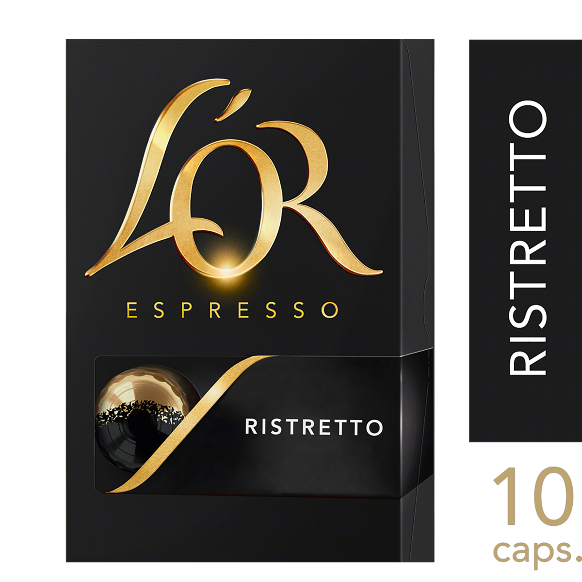 Café em Cápsula Torrado e Moído Ristretto Espresso Lor Caixa 52g 10 Unidades