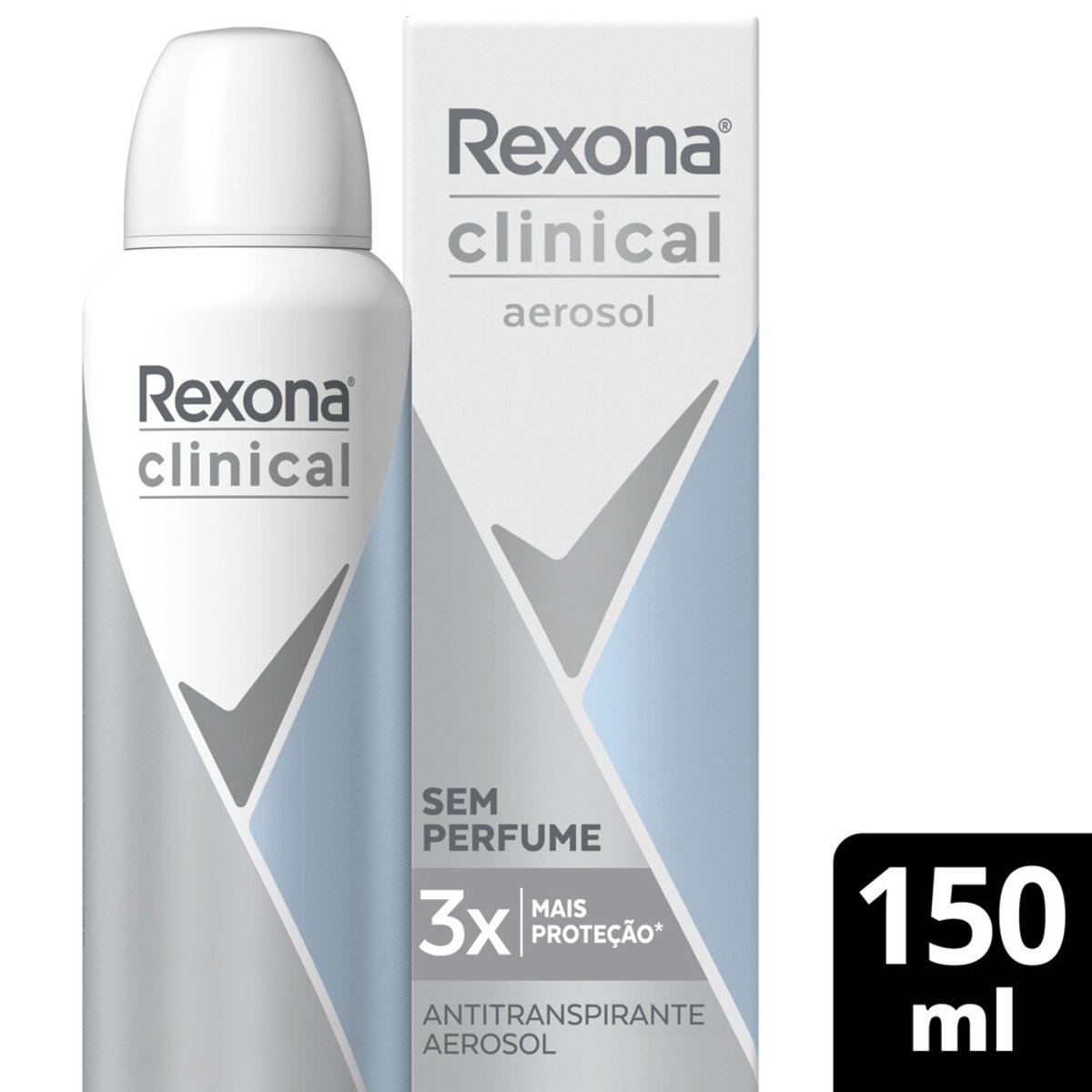 Desodorante Rexona Men Sem Perfume Aerosol 150ml