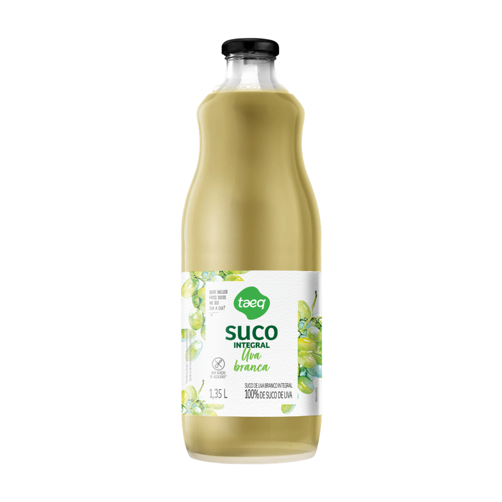 Taeq Suco Integral de Uva Branca