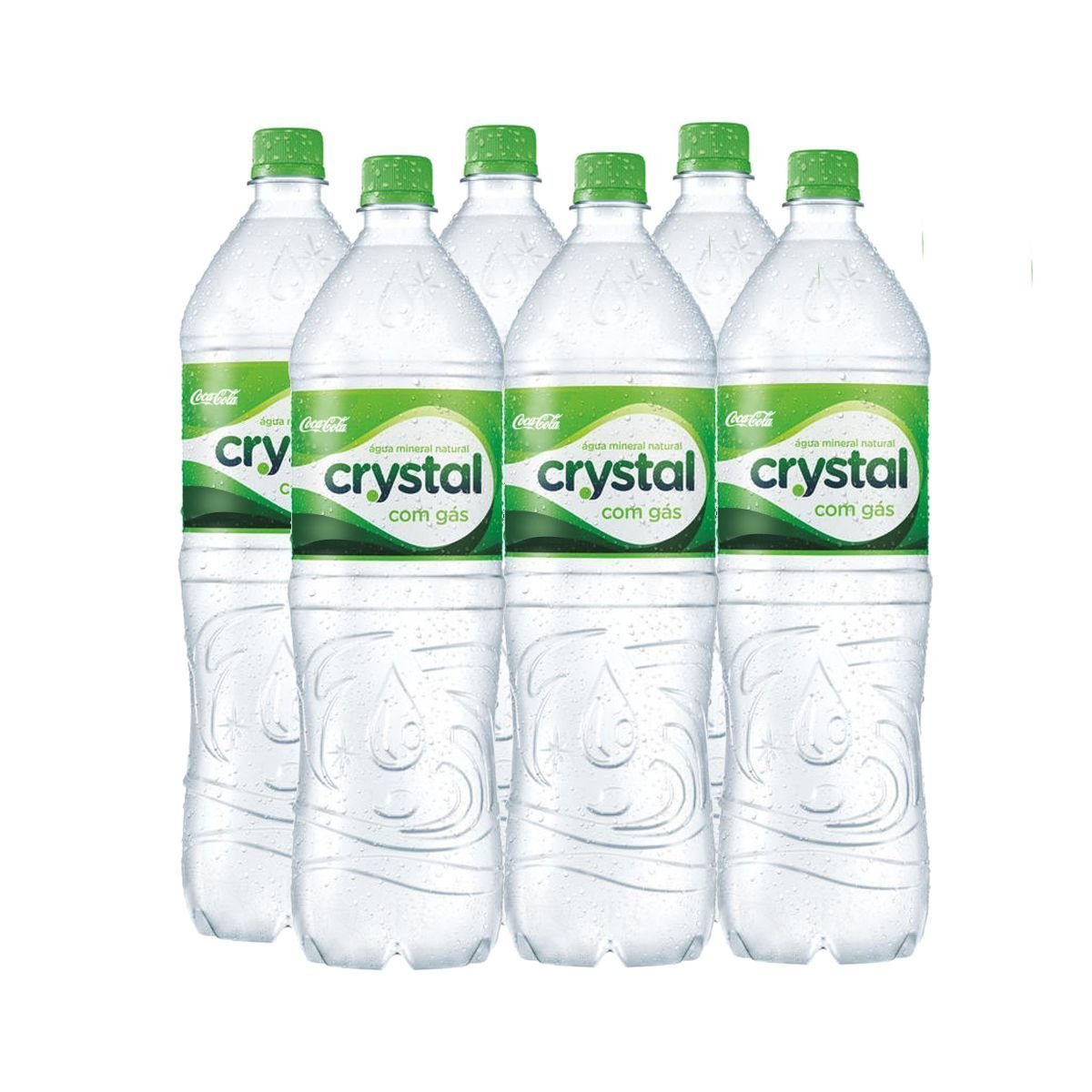 Kit com 6 garrafas de Água Mineral Crystal s/Gás 1,5 Litros em Promoção na  Americanas