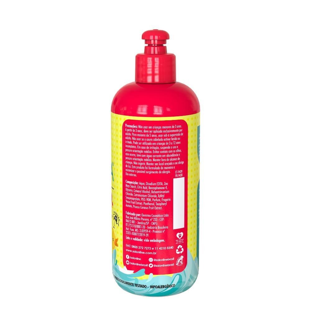 Creme Para Pentear Multifuncional Hidra Multy Kids Salon Line 300ml Pao De Acucar