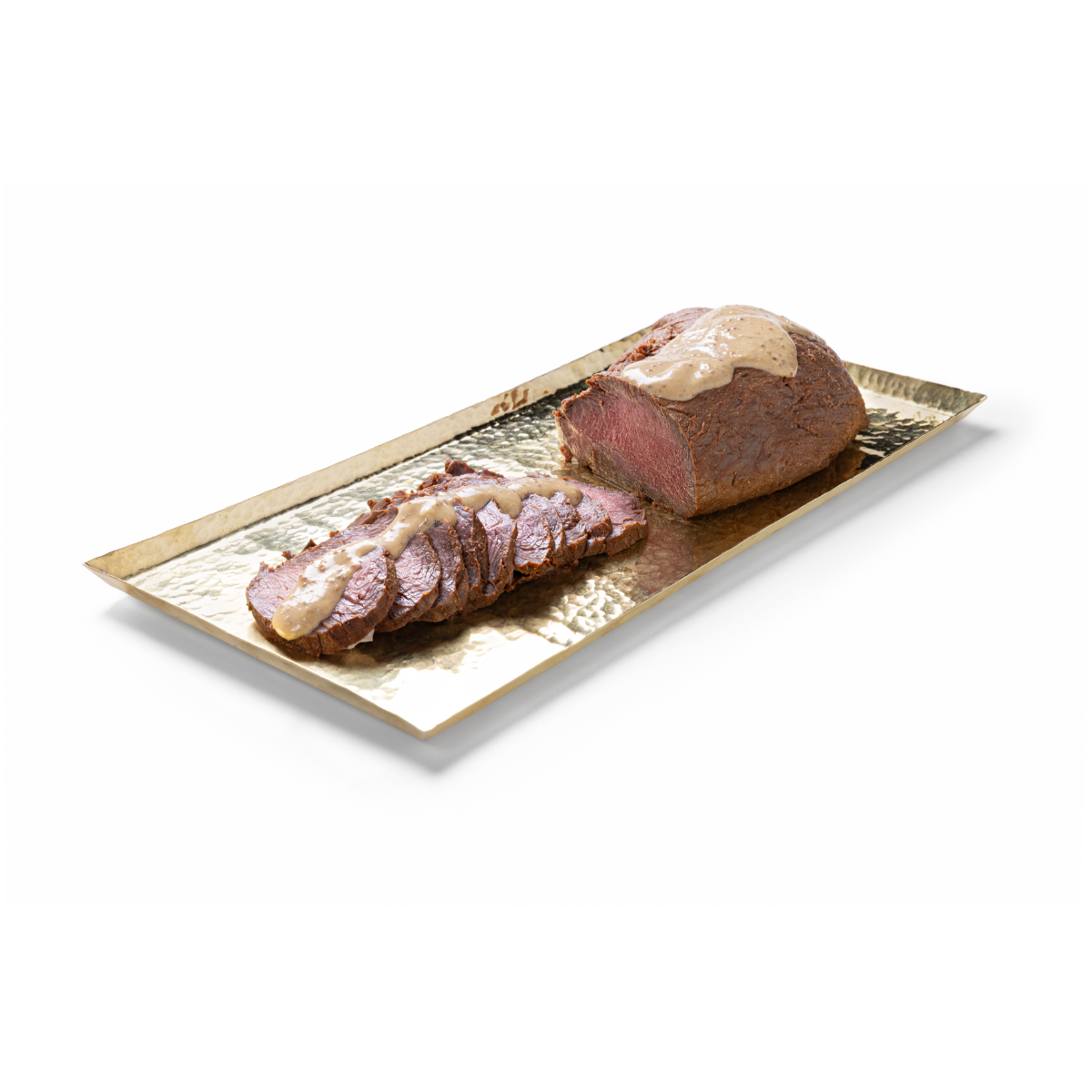 Roastbeef de Alcatra ao Molho Cremoso de Mostarda 350G
