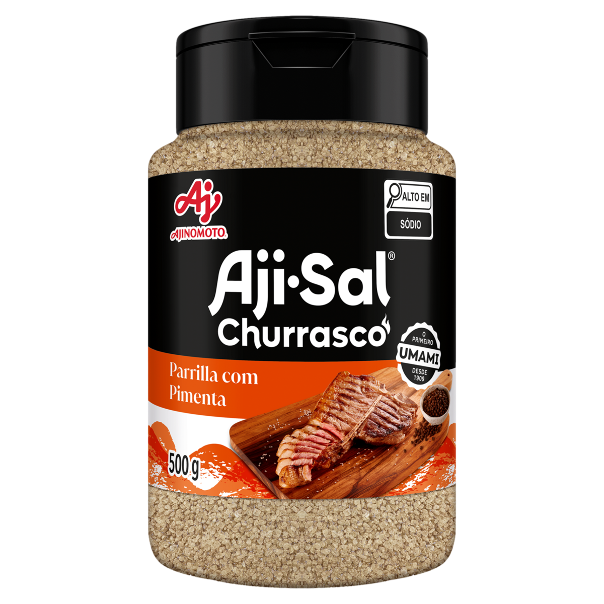 Sal de Parrilla Pimenta Ajisal 500g