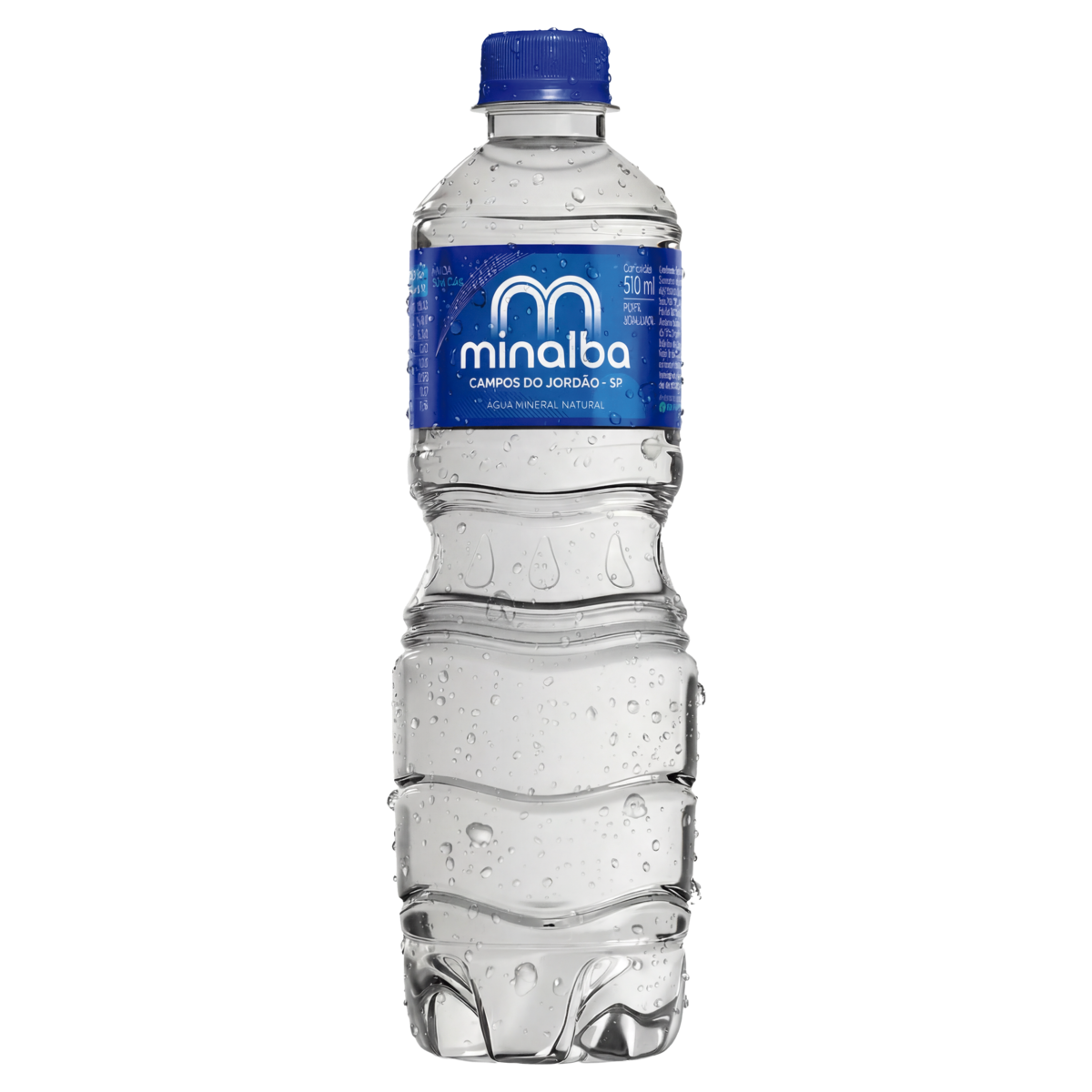 Água Mineral Natural sem Gás Minalba Garrafa 510ml
