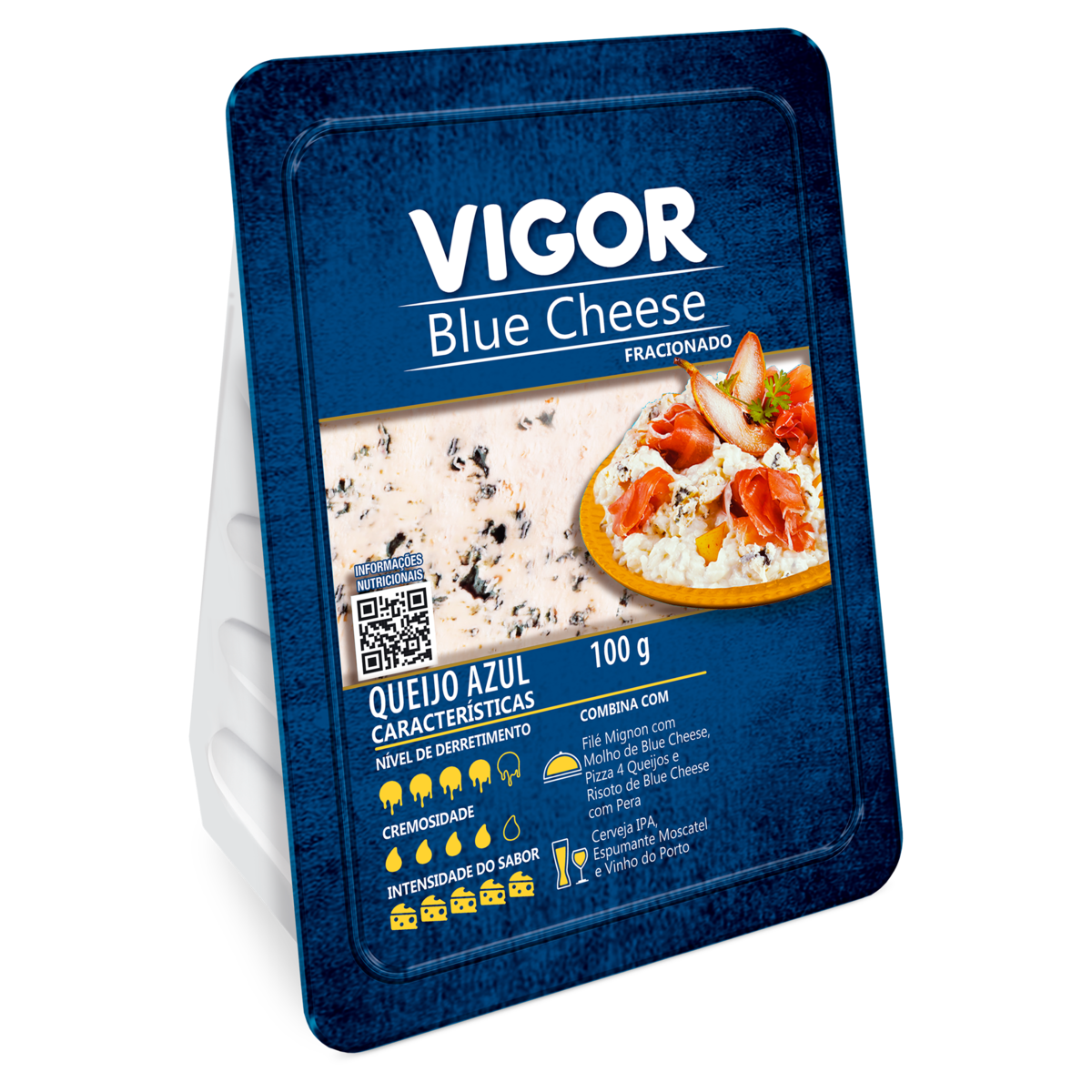 Queijo Gorgonzola Fracionado Vigor 100g