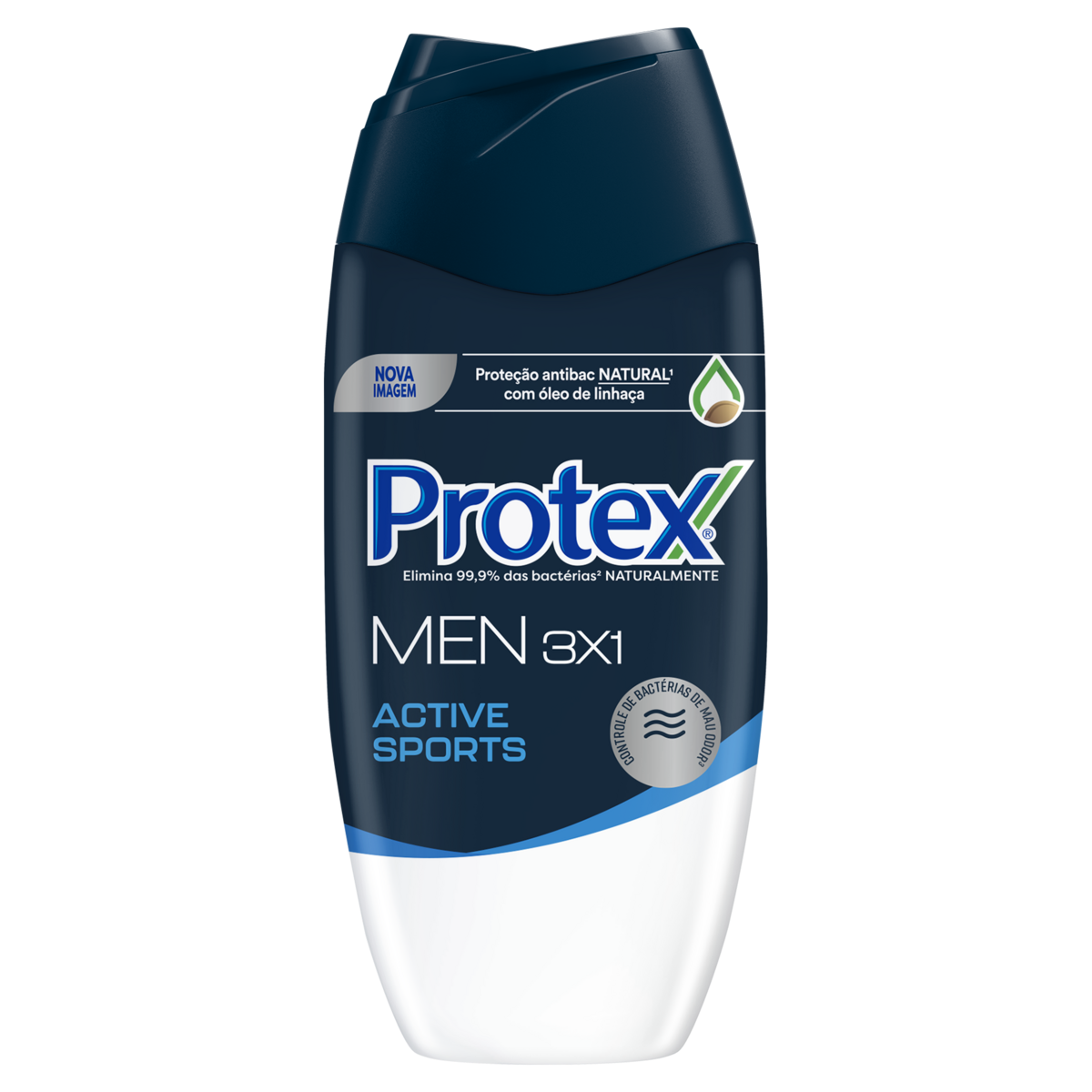 Sabonete Líquido Antibacteriano Sport Protex For Men Frasco 250ml