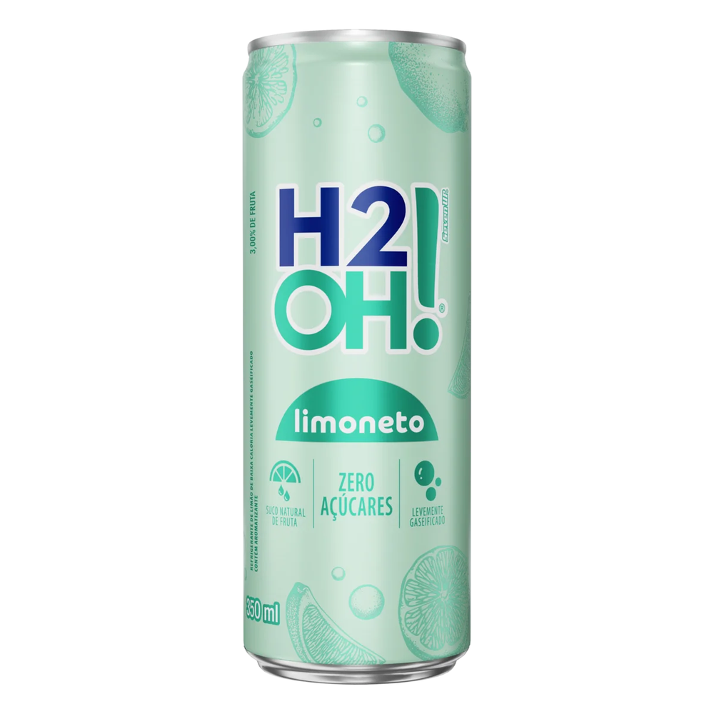 H2Oh Limoneto Zero Açúcar