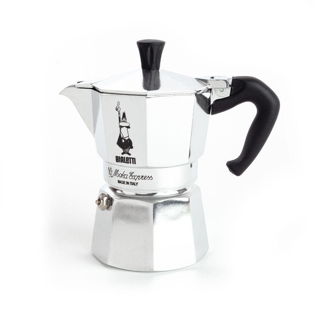 Cafeteira Italiana Bialetti Moka 1 Xícara Cafeteira Italiana Nuova Moka Express Bialetti 1 