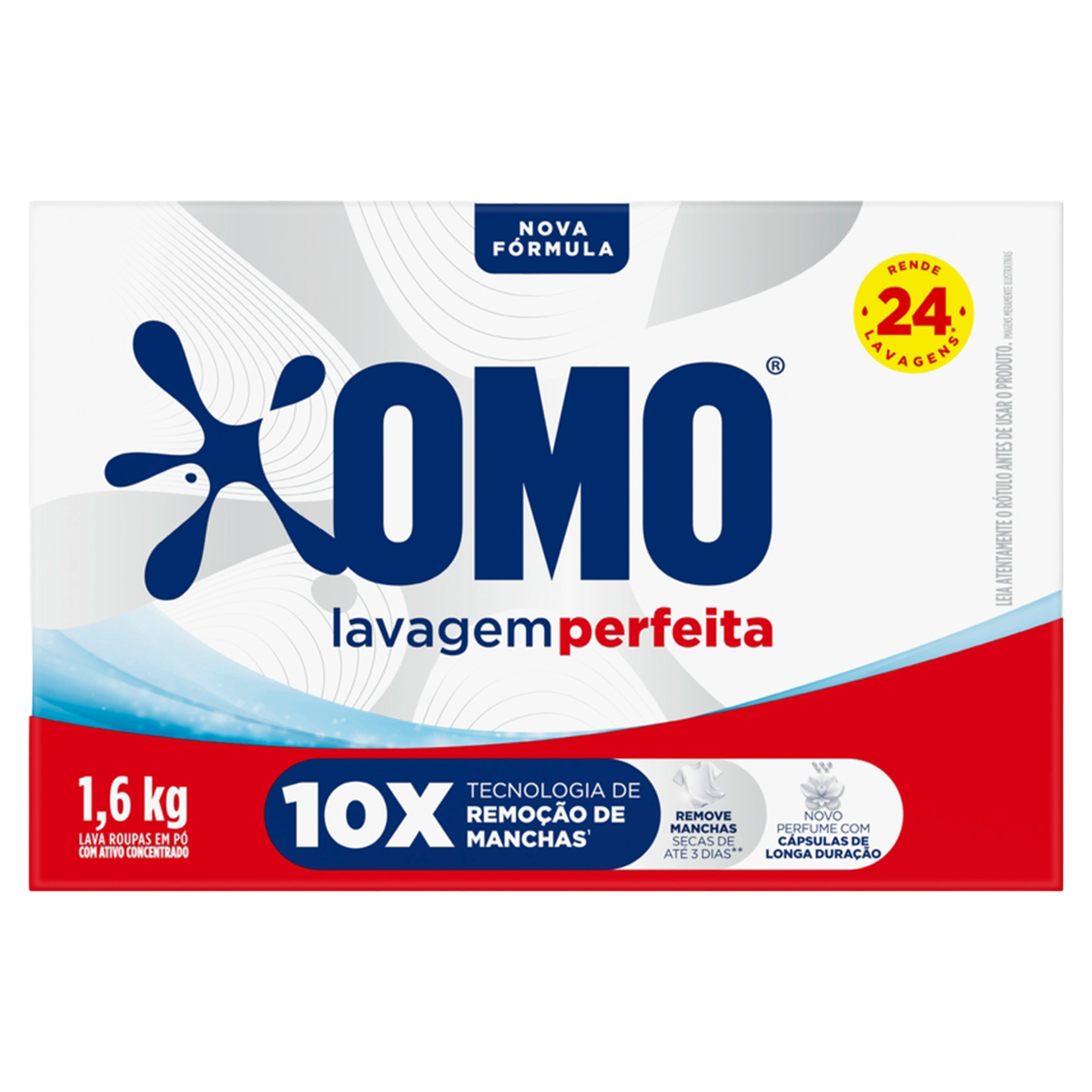 Sabão em Pó OMO Lavagem Perfeita 1,6Kg