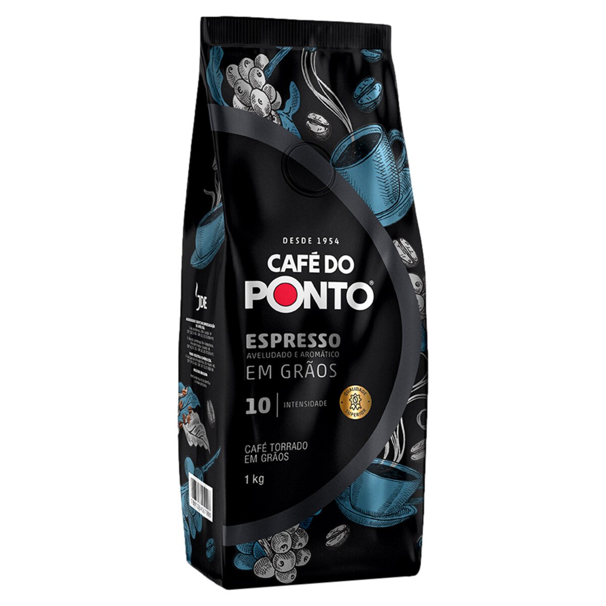 Café do Ponto Grãos Espresso Pouch 1kg