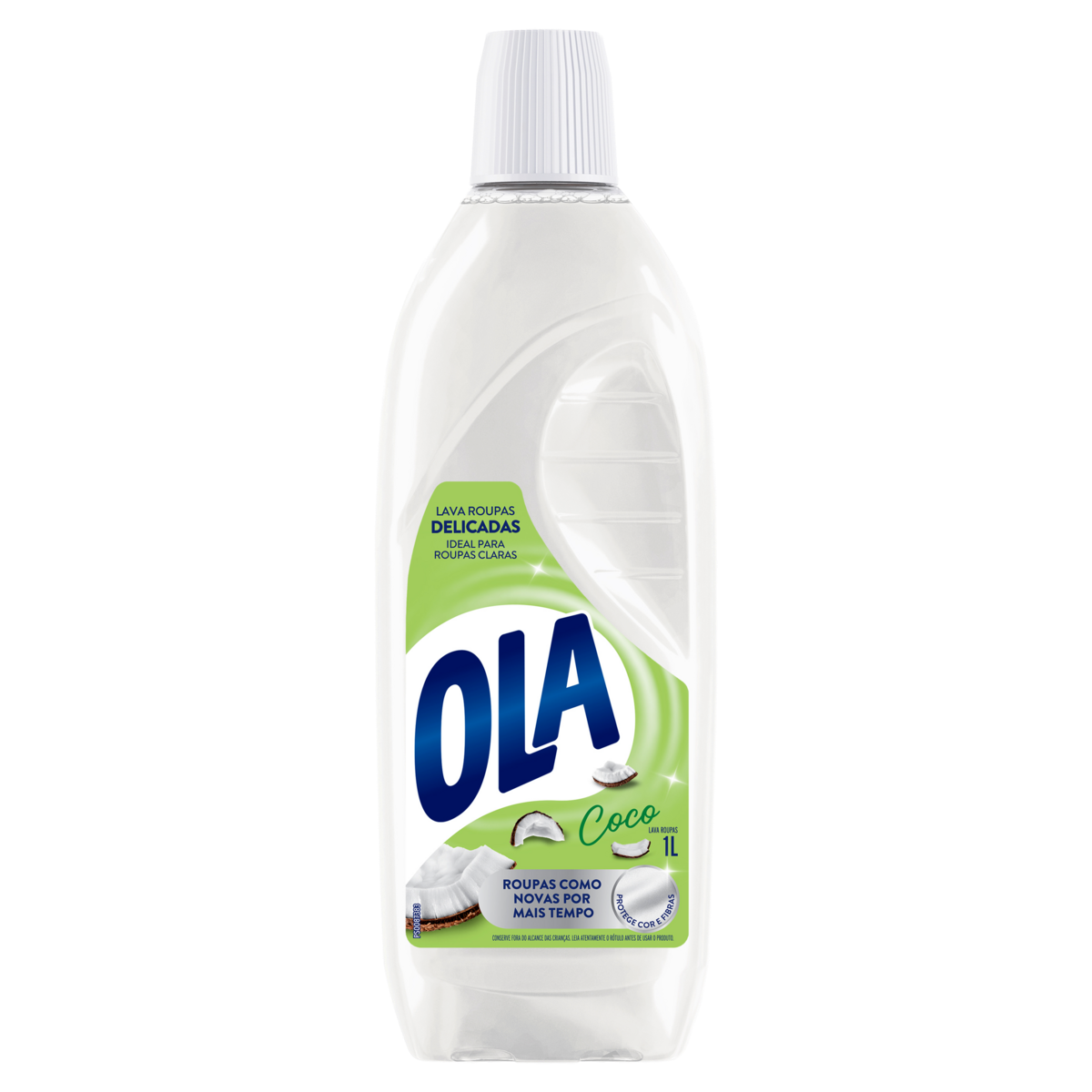 Lava-Roupas Líquido Coco Ola Frasco 1L