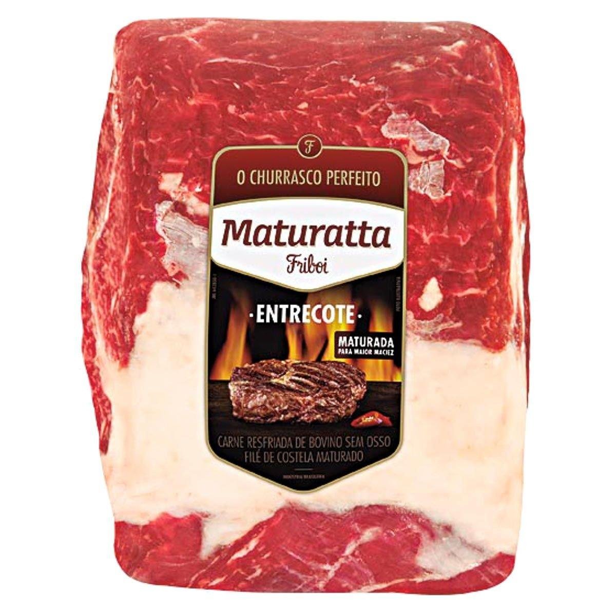 Entrecote Filé De Costela Bovino Resfriado Maturatta Friboi à Vácuo 1,4Kg
