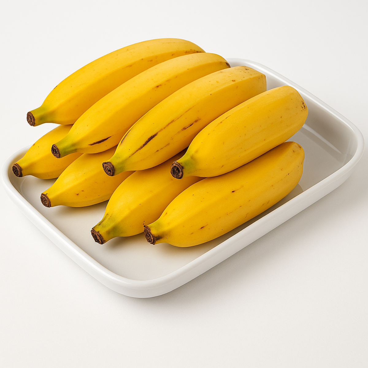 Banana Prata Granel 700g (Aprox. 5 a 6 Unid)