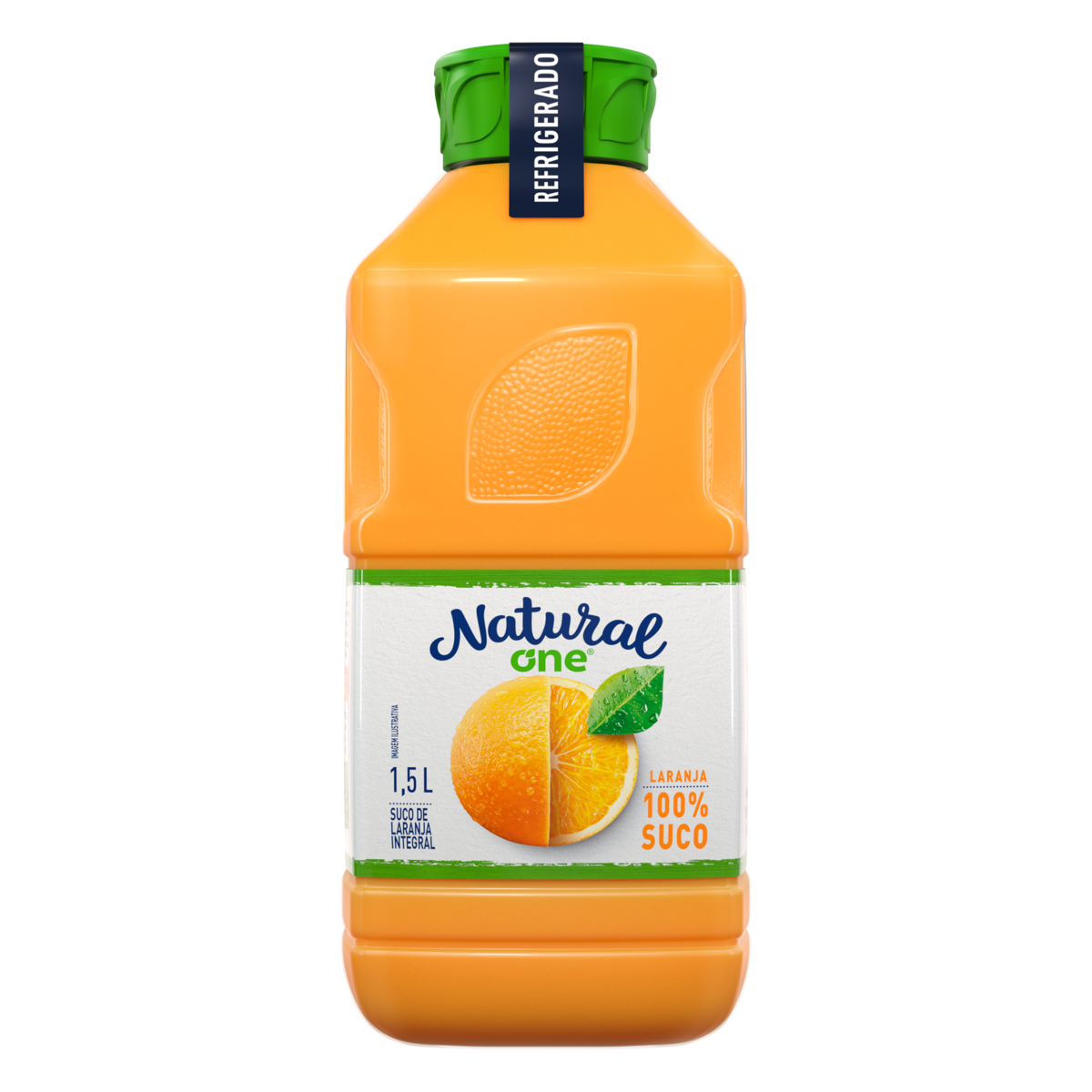 Suco Integral Laranja Natural One Refrigerado Garrafa 1,5l