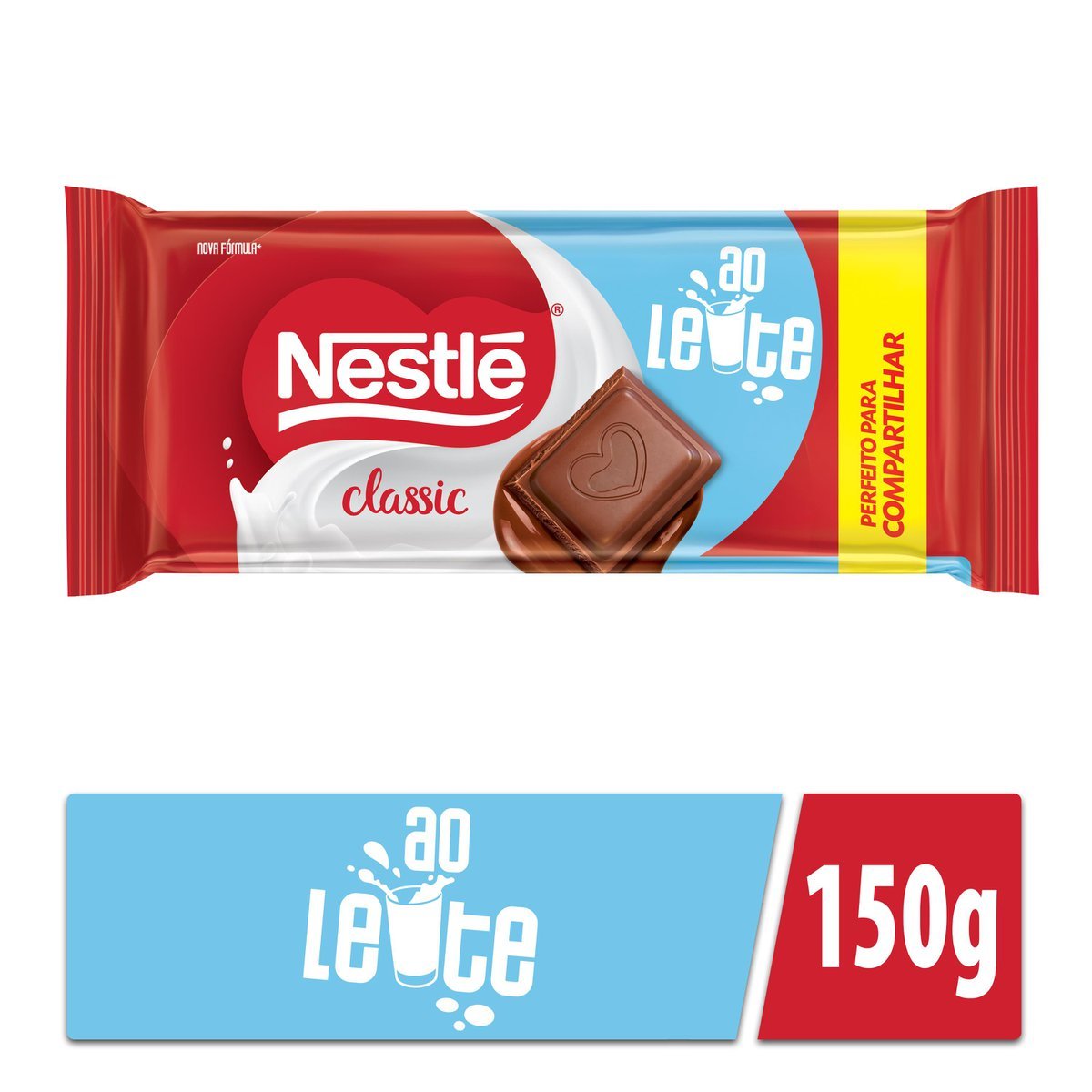 Chocolate NESTLÉ CLASSIC ao Leite 150g | Pão de Açúcar