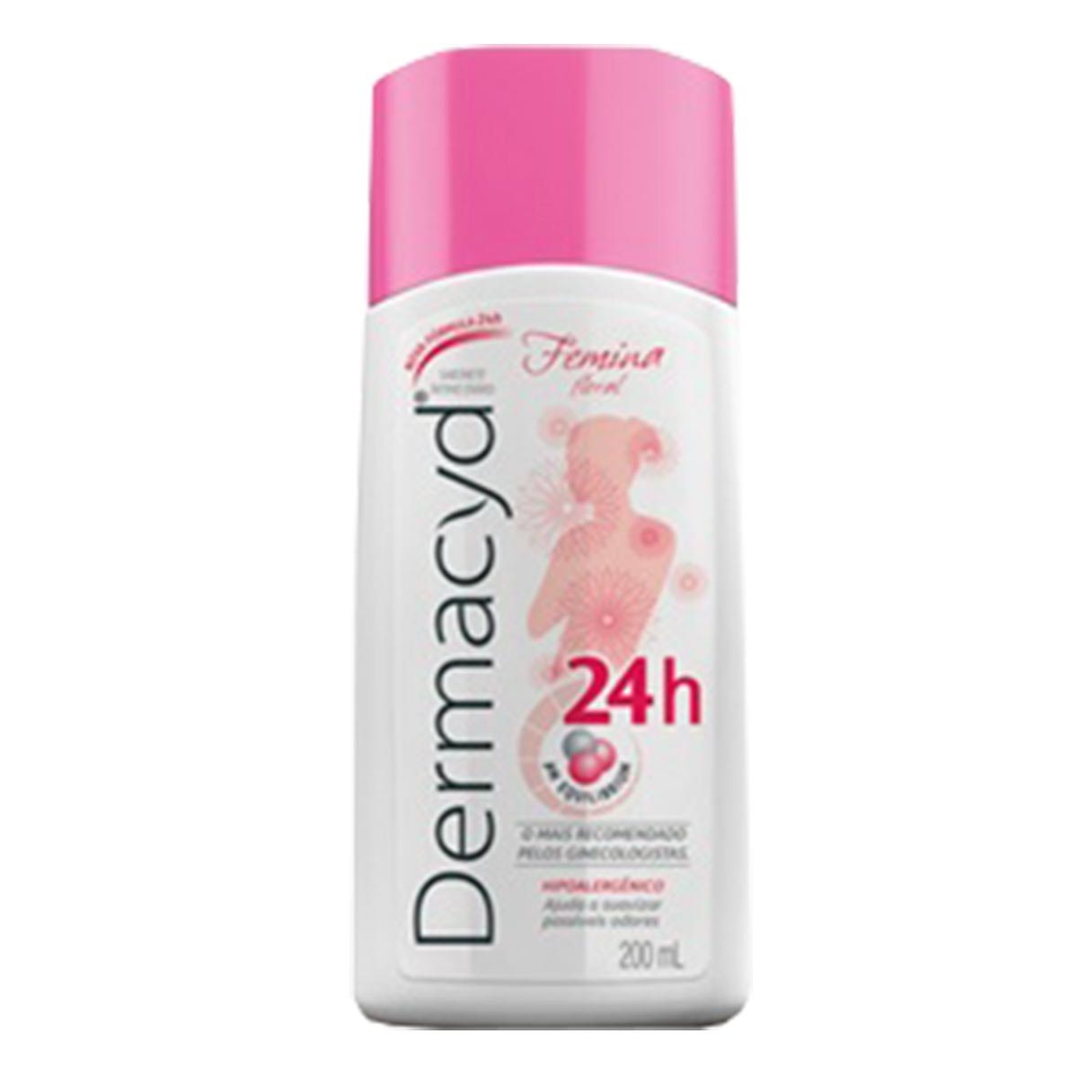 Sabonete Líquido Íntimo DERMACYD Femina 200ml | Pão De Açúcar