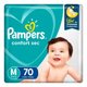 Fralda Pampers Confort Sec M 70 Unidades