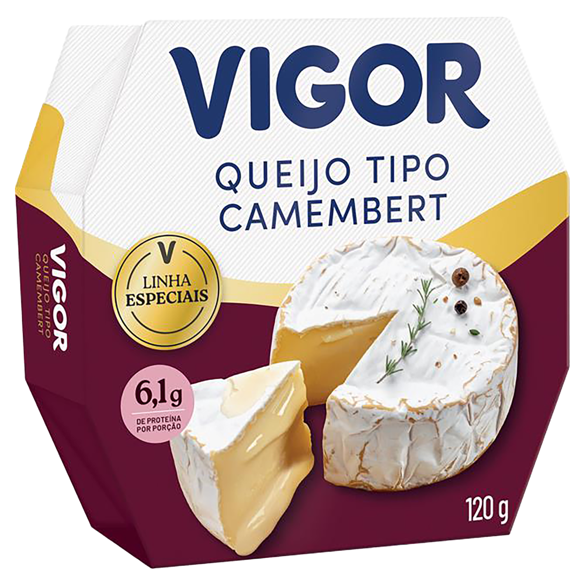 Queijo Camembert Vigor 120g