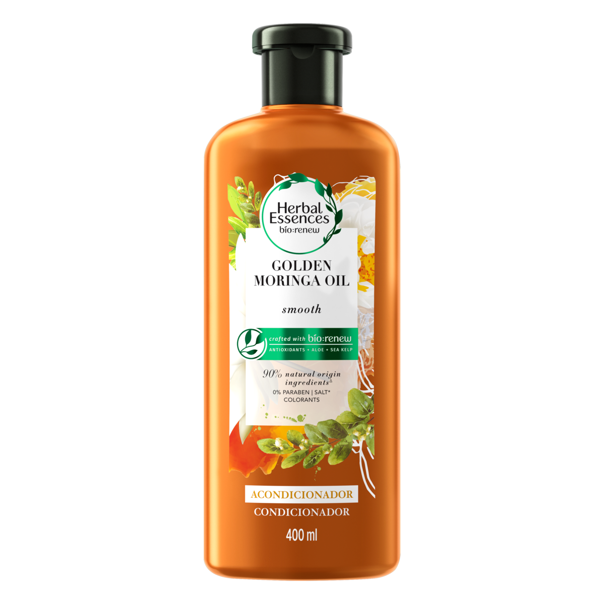 Condicionador Herbal Essences Óleo de Moringa Real Dourado 400ml