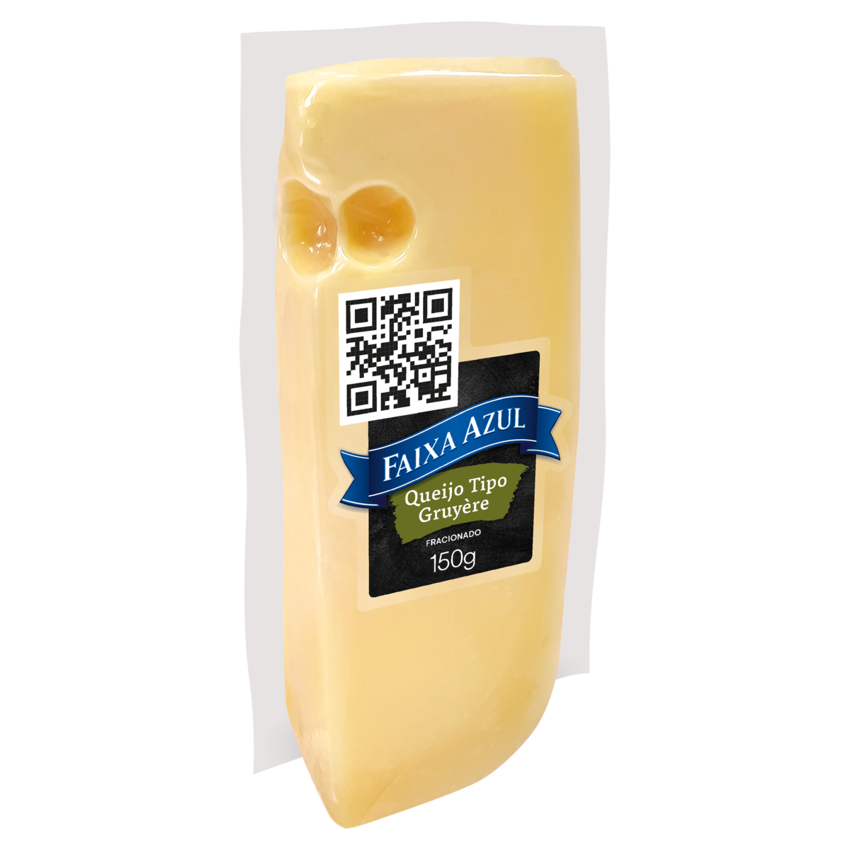 Queijo Gruyère Fracionado Faixa Azul 150g