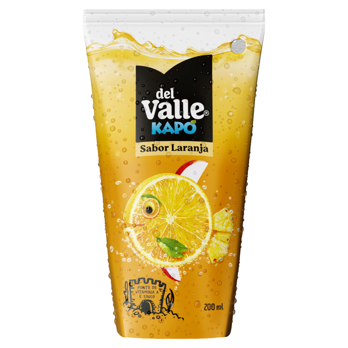 Refresco Adoçado Laranja Del Valle Kapo Caixa 200ml