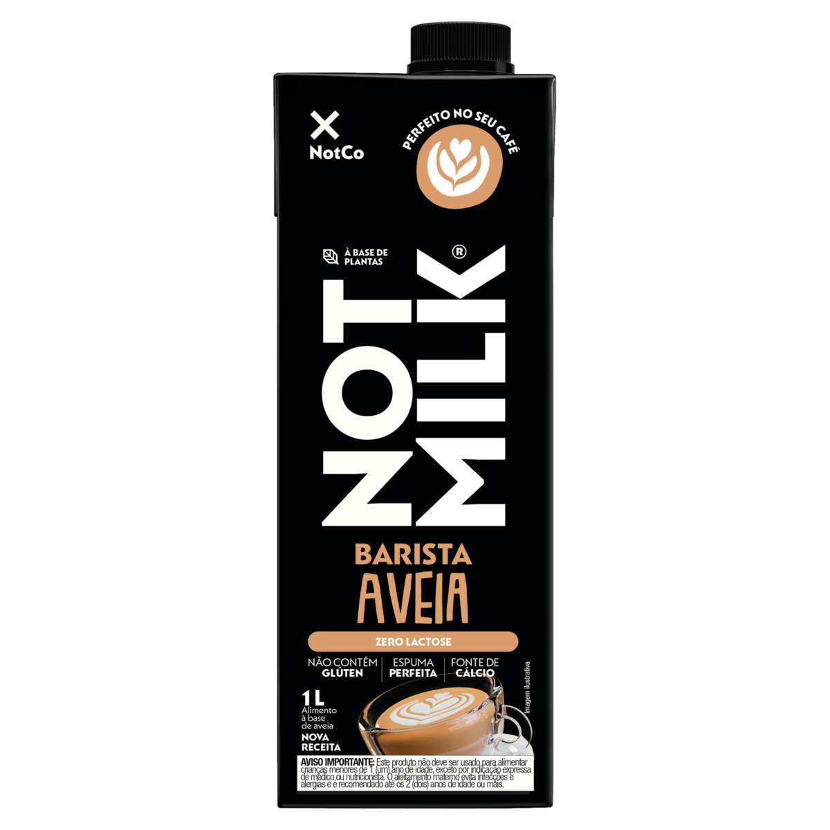 Bebida à Base de Vegetais Barista Not Milk Caixa 1l | Pão de Açúcar