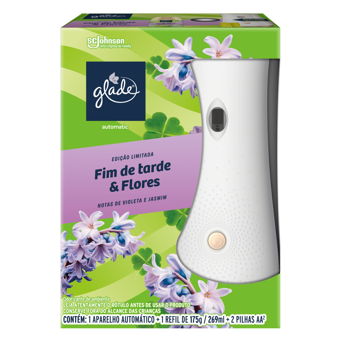 Purificador De Ar Click Spray Flor de Algodão Refil, Air Wick, 3042584 :  : Casa