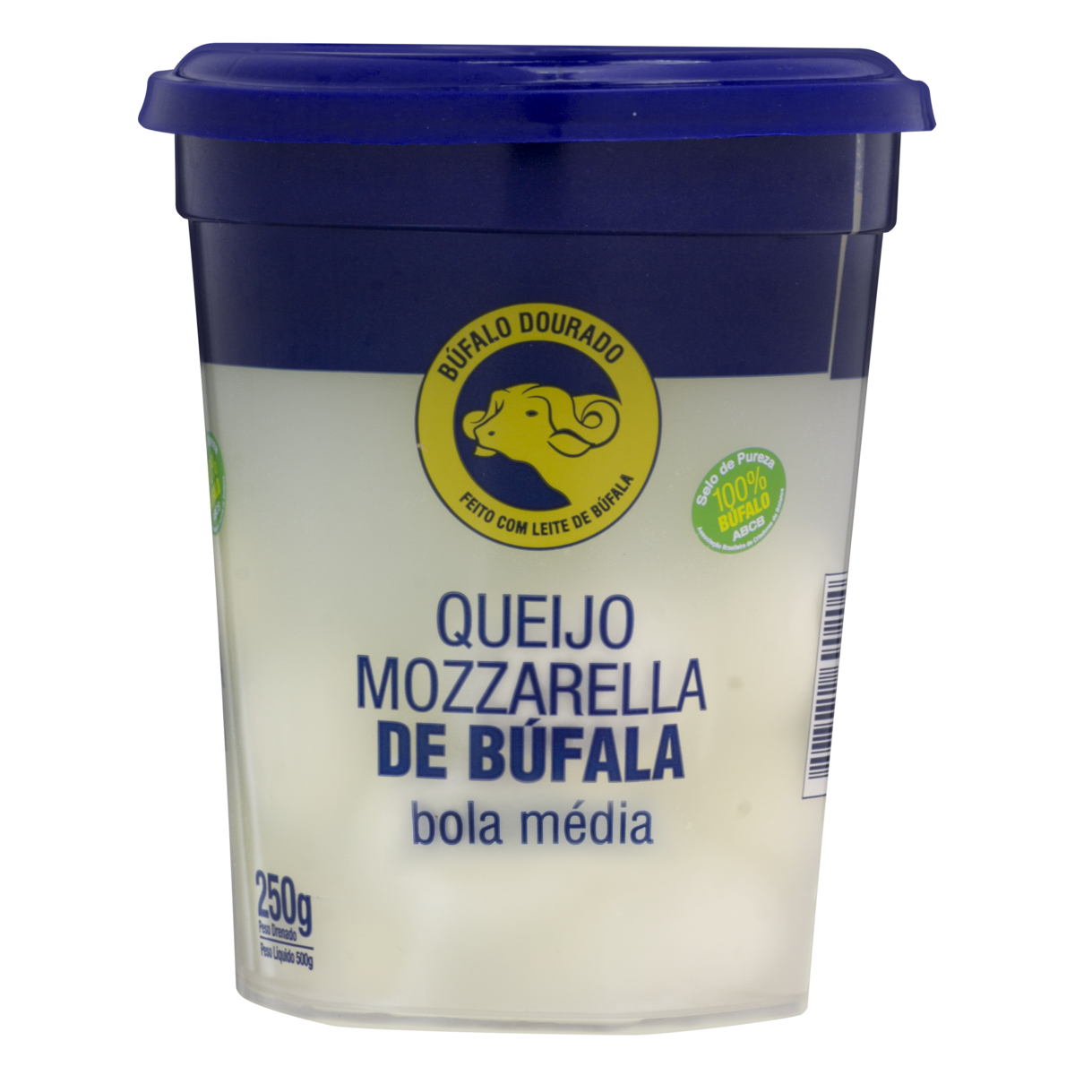 Queijo Mussarela Bola Média BÚFALO DOURADO 250g Pão de Açúcar