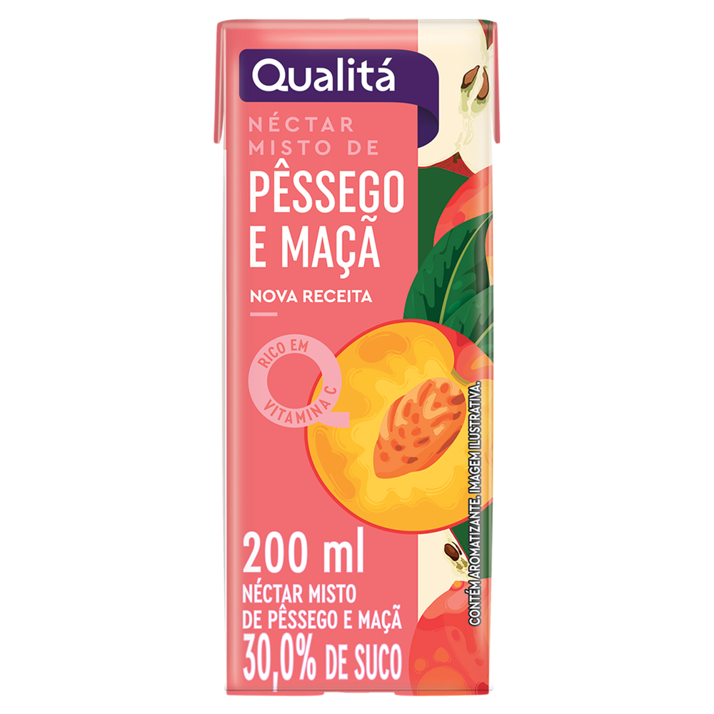 Qualitá Néctar de Pêssego e Maçã