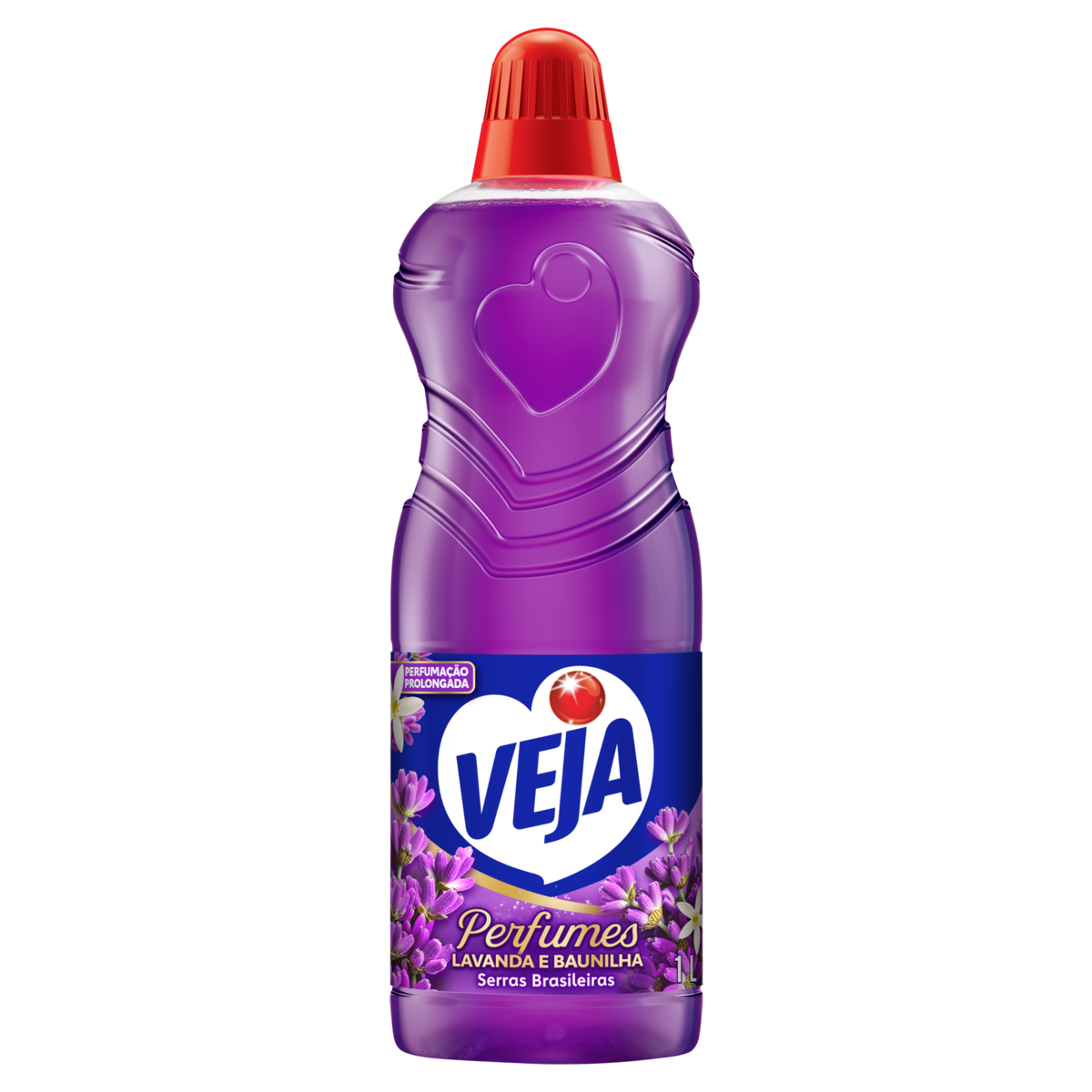 Limpador Perfumado Lavanda e Baunilha Veja Perfumes Serras Brasileiras Frasco 1L